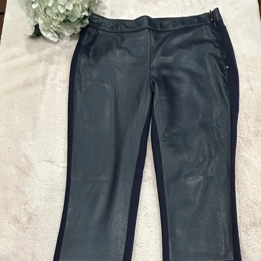 White House Black Market sleek faux